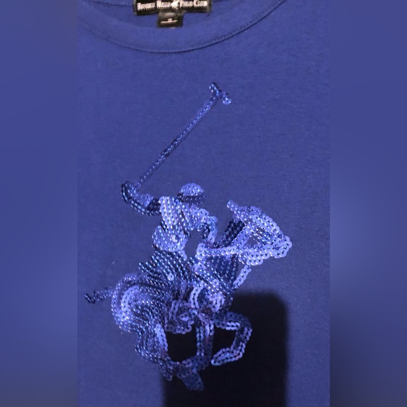 Beverly Hills Polo Club royal blue shirt - Picture 2 of 3